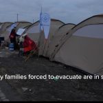 ウクライナ支援　難民キャンプ