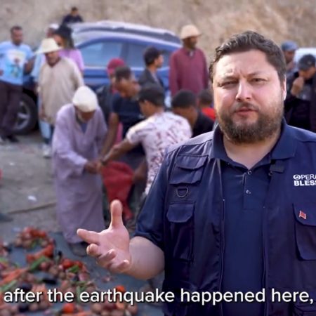 モロッコ地震　緊急支援