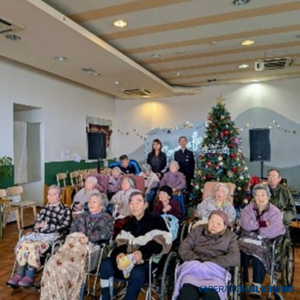 南相馬復興コミュニティスペース　ブレッシングルーム　長寿荘クリスマス会