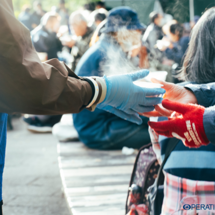 災害対応型炊き出し 青空会