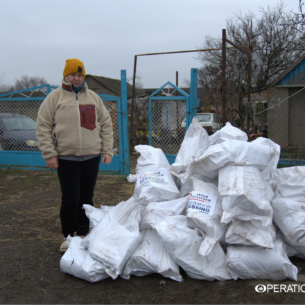 ウクライナ越冬支援