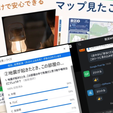 防災ワークショップ　家庭防災編